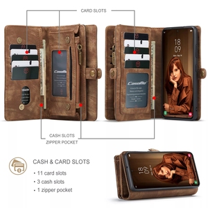 Fundas de Cuero de Lujo CaseMe con Cierre Magnético y Ranuras para Tarjetas para <span class=keywords><strong>Samsung</strong></span> <span class=keywords><strong>S22</strong></span> <span class=keywords><strong>Plus</strong></span> - Product Image 6