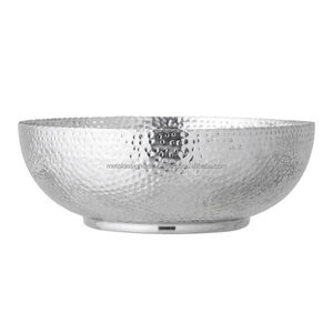 Top Design Handmade Metal Hammered Fruit and Candy Serving <strong>Bowl</strong> Customized Eco-Friendly Manufacturer and Exporter - Product Image 6
