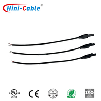 Câble de harnais électronique personnalisé en PVC noir avec moulure SR et conducteur en cuivre pour l'assemblage de câblage de tondeuse