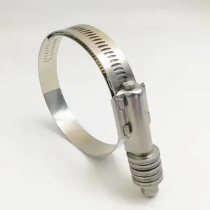 Custom Qingdao Steel T Bolt Wide Hose Clamp accepting manufacturers Metal Intercooler Pipe T Clamp Clip Clamp