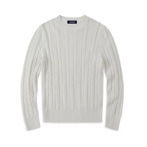 Suéter <span class=keywords><strong>de</strong></span> Punto Grueso con Logotipo Personalizado para Hombre, Estilo Casual, Cálido, Vintage, <span class=keywords><strong>de</strong></span> <span class=keywords><strong>Lana</strong></span> - Product Image 5