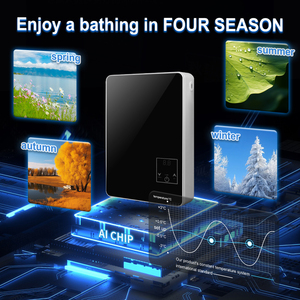 Calentador de Agua Eléctrico de Inmersión Instantáneo, Multipunto, Pequeño, Mini, <span class=keywords><strong>Bajo</strong></span> <span class=keywords><strong>Consumo</strong></span>, Portátil, para <span class=keywords><strong>Baño</strong></span> de Bebés - Product Image 3