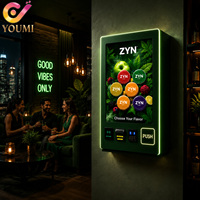 Máquina Expendedora Inteligente de Snus ZYN Mini, Montada en la Pared, con Control Remoto, Lector de Tarjetas y Verificación de Edad para Discotecas y Pequeños Negocios