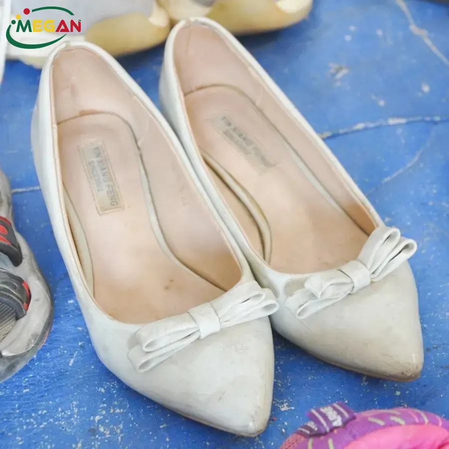 Megan Goedkope Bulk Gemixt Merk Originele Import Lederen Dames Gebruikte Hakken Schoenen In Hong Kong