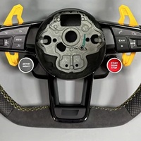Botón de Arranque de un Toque, Volante de Alcántara para Volkswagen VW Golf R8 6 7 MK7 GTI GTD GTE Polo Golf 7 7.5 GTI GOLF 6