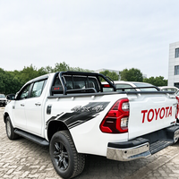 Barre de protection de benne pour Hilux, en acier carbone renforcé, cadre anti-basculement robuste, noir, installation sans perçage, OEM