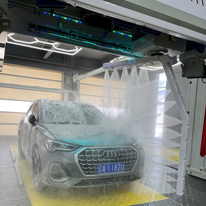 Sistemi di lavaggio auto automatici touchless mobili con idropulitrice e asciugatrice 24/7 per camion - Product Image 4