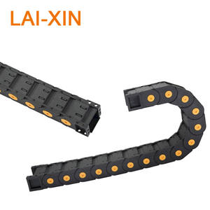 Cadena de guía de energía de arrastre de portador de cable de plástico cerrado y puente - Product Image 2