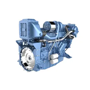 Gran oferta de motor diésel Weichai para barco, de 2 motor resistente, 500HP, 1800RPM