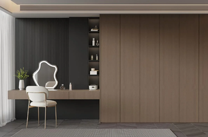 Sistema de Armario de Madera de Lujo Moderno de Alta Gama con Gran Capacidad y Diseño que Ahorra Espacio para Muebles de Dormitorio de Apartamento - Product Image 2