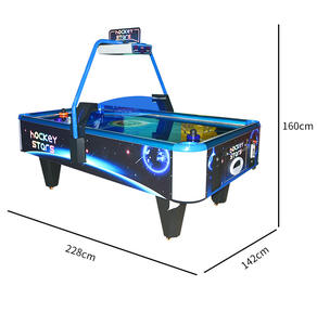 Petite <span class=keywords><strong>table</strong></span> <span class=keywords><strong>de</strong></span> <span class=keywords><strong>hockey</strong></span> <span class=keywords><strong>sur</strong></span> glace, <span class=keywords><strong>table</strong></span> <span class=keywords><strong>de</strong></span> <span class=keywords><strong>hockey</strong></span> en acrylique, machine <span class=keywords><strong>de</strong></span> jeu <span class=keywords><strong>d</strong></span>'arcade, fonctionnement à pièces, équipement pour deux joueurs - Product Image 6