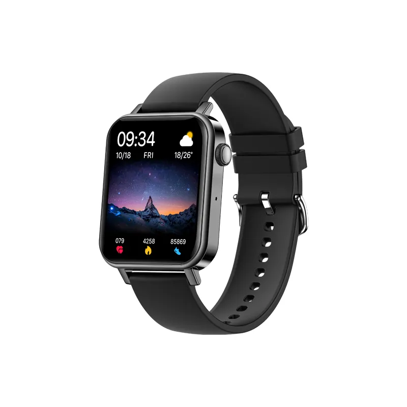 Hot Fashion Smart Watch 1.69 Inch Full Touch Screen Horloges Bloeddruk Monitor Fitness Tracker Smartwatch Voor Mannen Vrouwen H90
