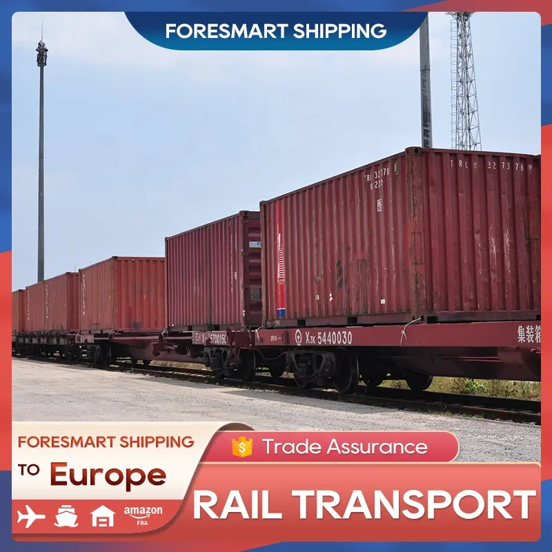 Railway Railway Shipping To Europe Rail Cargo Forward Transport Ddp Train Shipping Agent Railway Freight To Germany France Netherlands Norway Poland Russia Europe