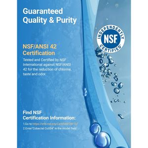 Filtre à eau de remplacement 4396841 Edr3rxd1 au charbon actif certifié NSF 42 pour utilisation dans les réfrigérateurs - Product Image 3