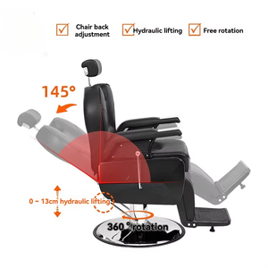 Poltrona da Barbiere da <span class=keywords><strong>Uomo</strong></span> per Parrucchiere e Salone di Bellezza di Alta Qualità a Prezzo di Fabbrica - Product Image 4