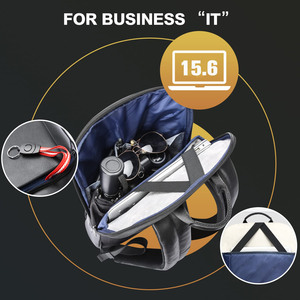 Free Sample Wholesale Men's Laptop <b>Backpack</b> Travel Vintage Sporty Multiple Compartments Laptop <b>Backpack</b> Material Riding & Travel - Product Image 5