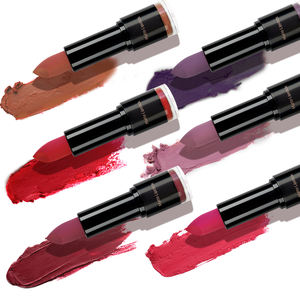 NOUVEAU Matériel Rouge à lèvres mat vegan personnalisé de luxe Imperméable Longue durée Finition velours 25 couleurs Mat Noir Or Tube crémeux - Product Image 2