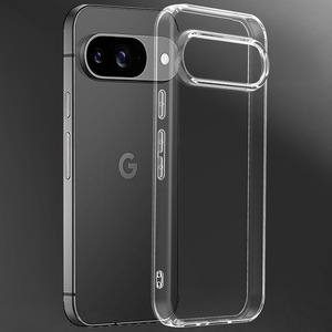 Funda Transparente de TPU Antihuellas, Ultrafina y Suave para <span class=keywords><strong>Google</strong></span> <span class=keywords><strong>Pixel</strong></span> 9A/9/8A/7/7A/<span class=keywords><strong>6</strong></span>/6A <span class=keywords><strong>Pro</strong></span> XL, Parte Trasera Transparente - Product Image 2