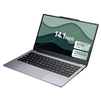 Laptop OEM da 14,1 Pollici con Intel N4000, 8GB RAM, 256GB/512GB SSD, Win10/11, Tastiera Inglese, per Studenti
