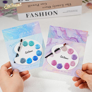 Xin Bowen Set de <span class=keywords><strong>peinture</strong></span> aquarelle nacrée 7 couleurs avec palette de mélange et mini pinceau Portable et <span class=keywords><strong>facile</strong></span> pour la <span class=keywords><strong>peinture</strong></span> en plein air - Product Image 3