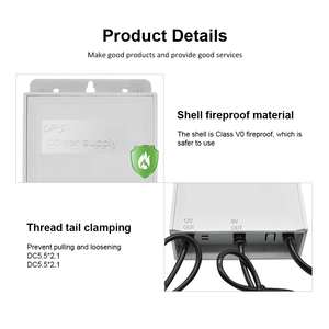 Mini Banque d'Alimentation Portable 3600 mAh ODM OEM Rechargeable Multi-Sortie Routeur WiFi Mini Onduleur DVR Caméra CCTV Modem ONU Accès En Ligne - Product Image 4