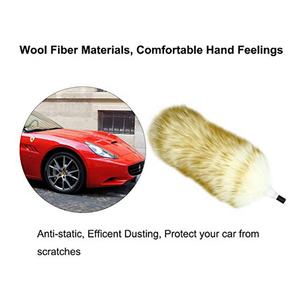 Lambswool उच्च छत के लिए telescoping प्लास्टिक संभाल के साथ सफाई डस्टर - Product Image 3