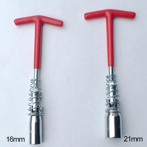 Evrensel araba buji temizleme aracı 16mm & 21mm özel sökme <span class=keywords><strong>t</strong></span>-kolu anahtarı lokma anahtar metrik ölçüm sistemi - Product Image 2