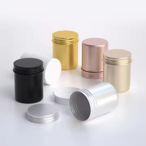 Envase Cilíndrico de Aluminio de 90 ml para Café, Té, Alimentos y Bocadillos, para Envasar Dulces, Chocolates, Azúcar, Té - Product Image 1