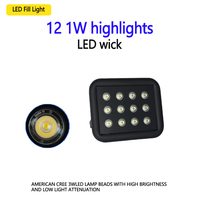 Lumière LED IR à vision nocturne améliorée pour CCTV Corps en aluminium avec indice IP65 pour éclairage de plaque d'immatriculation d'accessoires routiers