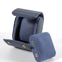 Boîte de rangement de montre de luxe en cuir PU fait à la main à prix d'usine rouleau de montre de voyage en cuir avec logo personnalisé étui de voyage