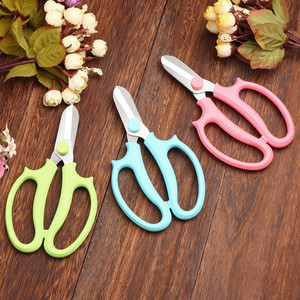 Gartengeräte: Blumenschere mit geradem Schnitt, Blumenschere für den Blumenladen, Haushaltsschere für Blumenzweige und Obstbäume - Product Image 3