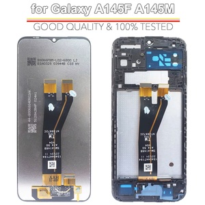 Pantalla LCD TFT de 6.6 Pulgadas con Marco para <span class=keywords><strong>Samsung</strong></span> <span class=keywords><strong>Galaxy</strong></span> <span class=keywords><strong>A14</strong></span> 4G / <span class=keywords><strong>5G</strong></span>, Pantalla Táctil LCD para Teléfono Móvil, Repuesto de Ensamblaje de Digitalizador - Product Image 1