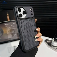Coque magnétique pour iPhone 18 Pro Max, coque noire pour iPhone 15 Pro Max