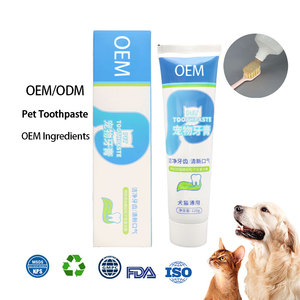 Pasta <span class=keywords><strong>Dental</strong></span> para Perros <span class=keywords><strong>de</strong></span> Alta Calidad, Personalizable, Venta Caliente, Segura, Química, Blanqueadora, Mejora la Higiene Bucal, Elimina Suavemente - Product Image 1