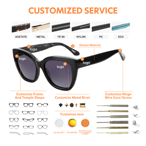 <span class=keywords><strong>Occhiali</strong></span> <span class=keywords><strong>da</strong></span> <span class=keywords><strong>sole</strong></span> <span class=keywords><strong>da</strong></span> donna di lusso Cat Eye di alta qualità <span class=keywords><strong>UV</strong></span> <span class=keywords><strong>400</strong></span> polarizzati acetato lenti moda moda moda <span class=keywords><strong>occhiali</strong></span> di fabbrica - Product Image 4