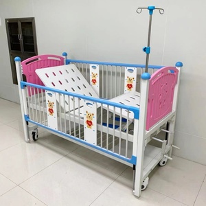 Cuna de <span class=keywords><strong>Hospital</strong></span> Pediátrica para Bebés, Cama Móvil para Recién Nacidos con Barandas, para Uso en Maternidad - Product Image 1
