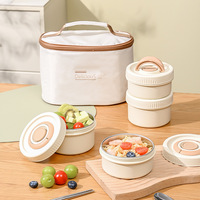 Boîte Bento en Acier Inoxydable 620ml avec Couvercles Amovibles, Compartiments Anti-Fuite, Conception Isolante, Compatible Micro-ondes, Portable pour Repas Faciles