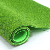 Tapis de mousse artificielle, feuille de gazon vert floqué, fausse pelouse carrée pour terrarium, paysage miniature, bricolage, artisanat, décoration de bonsaï