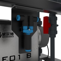 Sistema de Bomba Dosificadora Digital de Alta Precisión con Motor Paso a Paso y Control PLC RS485 para Tratamiento de Aguas Residuales 200L/H