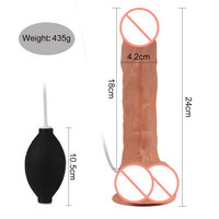 Kovida Squirt Eau Femelle Vibration Simulation Phallus Godes En Silicone Éjaculant Réaliste Gode Réaliste pour Femmes