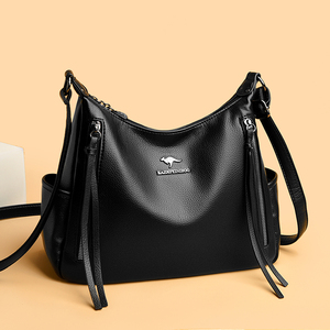 New High Quality Women Messenger Bags for Women Pu Leather Crossbody Bags Ladies Designer Shoulder Bags <b>Tote</b> Handbags and Purses - Product Image 1