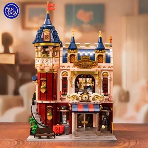 <span class=keywords><strong>Pantasy</strong></span> 85031 Neuer Spielzeugladen Montage-Straßenszene DIY-Modell Schreibtisch-Ornamente Geschenk für Kinder Baustein-Sets - Product Image 2