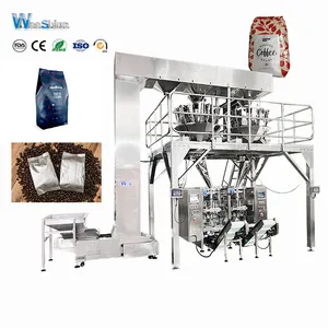 WPV250T CE Approved High Quality Automatic 10 Head Weighe Coffee Bean Filling Packing Bag Machine