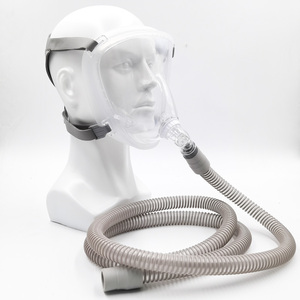 Masque facial complet avec sangles de maintien, grand coussin en silicone confortable, remplacement de <span class=keywords><strong>CPAP</strong></span> - Product Image 3