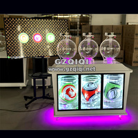 Machine de jeu de loterie 3D multi-cylindres personnalisée pour PICK 3 avec rfid