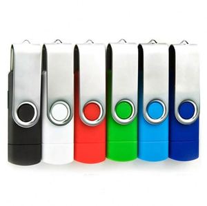 Clé USB pivotante avec logo imprimé 16 Go/128 Go USB 3.0/2.0 compatible Android Garantie 2 ans Puce Flash de classe A - Product Image 4