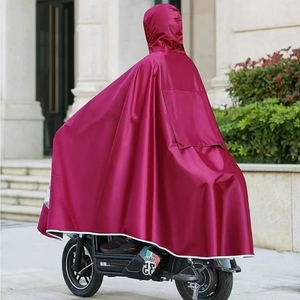 China bicicleta impermeable Oxford tela adulto reutilizable impermeable adulto impermeable largo impermeable - Product Image 1