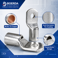 Embout de câble en cuivre étamé SC35-8 35mm² M8, borne annulaire pour sertissage de câbles de batterie et électriques