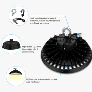 ODM 5 năm bảo hành ul giao hàng từ USA 100W ~ 500W kho dẫn ánh sáng công nghiệp - Product Image 6