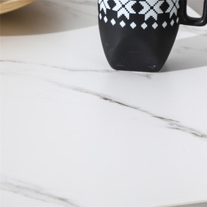 Bán Sỉ Đồ Nội Thất Công Nghiệp Bàn <span class=keywords><strong>Bar</strong></span> Nhà Bếp Cao Hình Chữ Nhật Màu Trắng Đá Cẩm Thạch Hiện Đại Mesa Alta De Comedor - Product Image 4